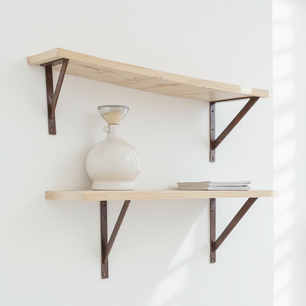 Modular Shelf Bracket Set (Iron, Set of 8)